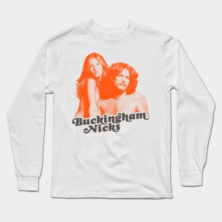 Buckingham Nicks // Retro 70s Icons Long Sleeve T-Shirt